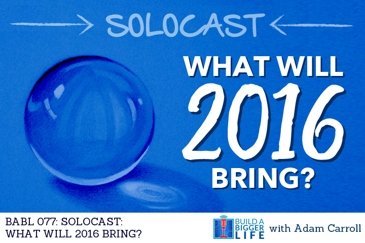 BABL 077: Solocast- What will 2016 bring?